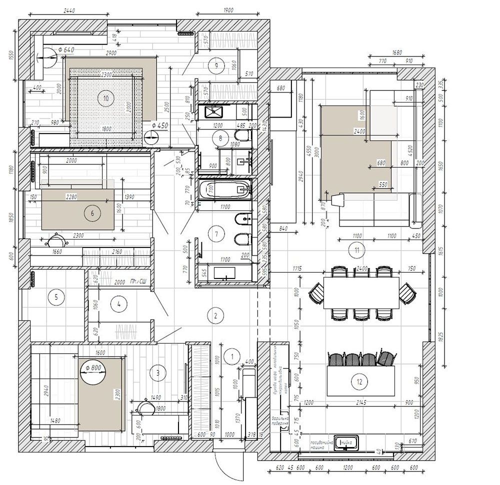 Зображення планування будинку